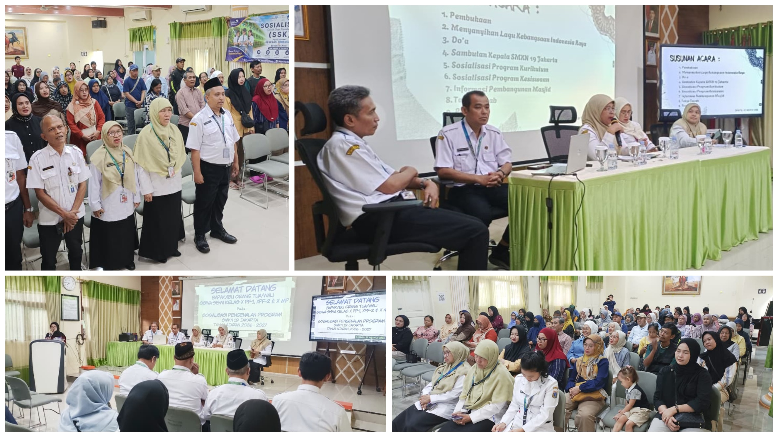 Sosialisasi Program Sekolah kepada Orang Tua Murid Kelas X