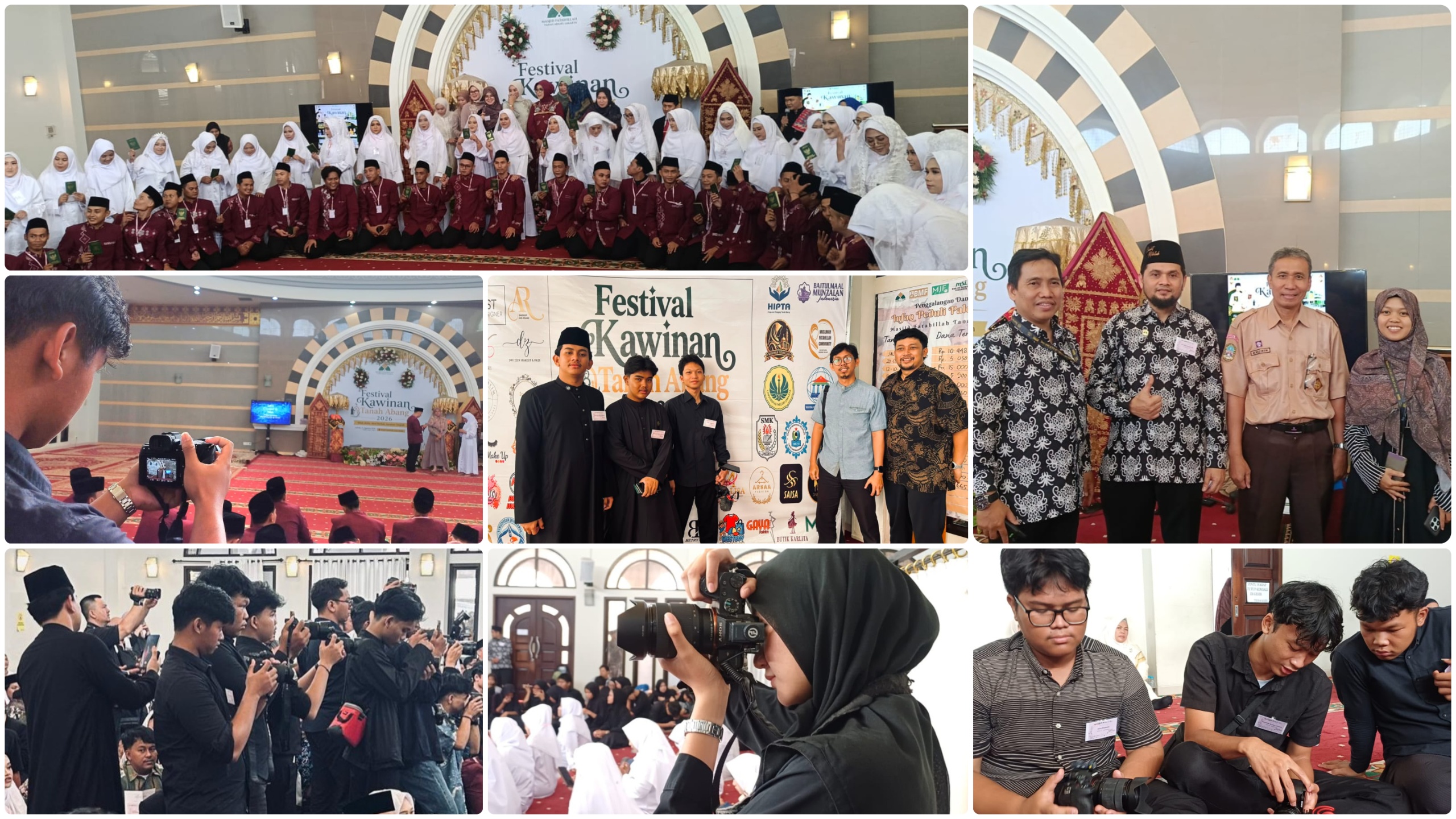 Siswa SMKN 19 Jakarta Mengikuti Kolaborasi Pendidikan Vokasi Festival Kawinan Tanah Abang 2026