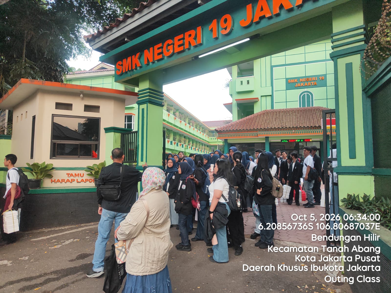 Kunjungan Industri  Murid Kelas XI SMK Negeri 19 Jakarta
